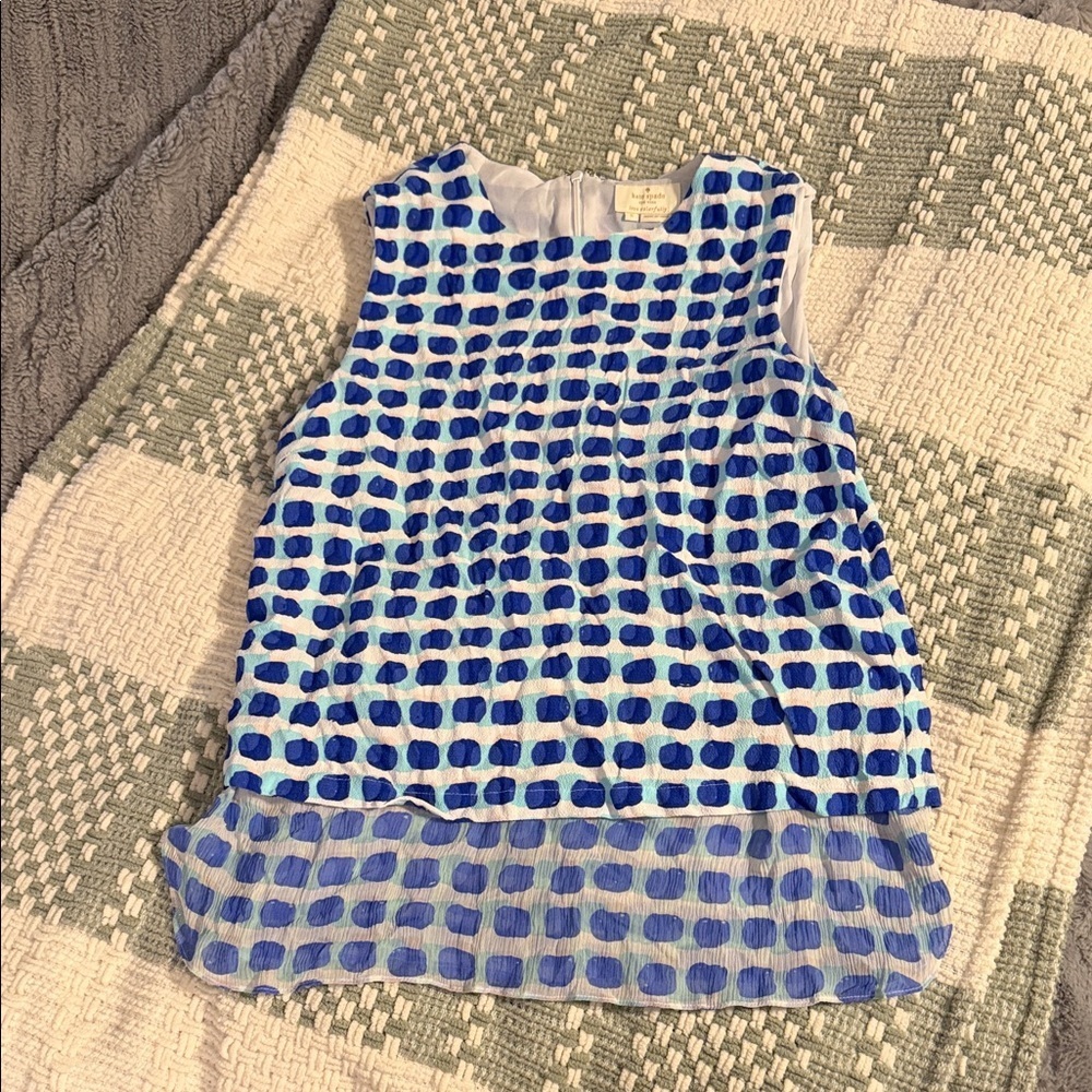 Women’s Kate Spade tank top 💙🤍